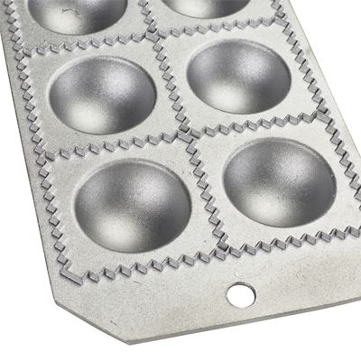 Eppicotispai Cast Aluminium Ravioli Tray with Rolling Pin image(4)