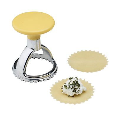 Ravioli Maker Stamp Press Set – 1 Square 1 Round image(12)