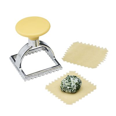 Ravioli Maker Stamp Press Set – 1 Square 1 Round image(8)