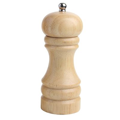 T&G Capstan Salt Mill Hevea Wood 15cm