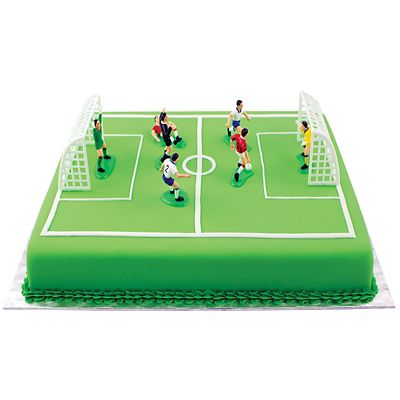 PME Football Match Cake Topper Set - 9 Piece Set image(3)