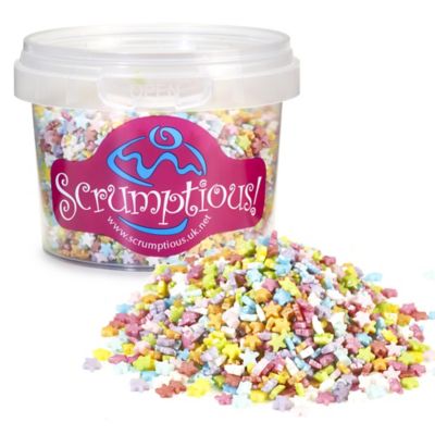 Scrumptious Sprinkles Mini Glimmer Rainbow Stars 60g image(1)
