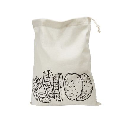 Lakeland Drawstring Bread Storage Bag 36 X 46cm Lakeland