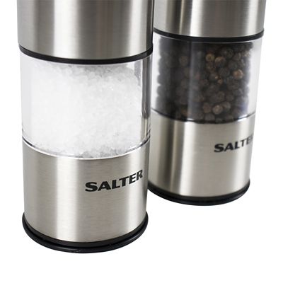 Salter Electronic Salt and Pepper Mill Set - (Image 3)