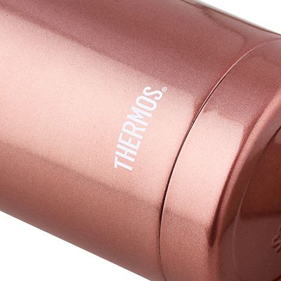 Thermos Carbonated Drinks Bottle Rose Gold 500ml image(6)