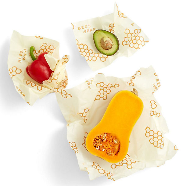 Bee’s Wrap Assorted Reusable Food Wraps - Pack of 3 image(1)