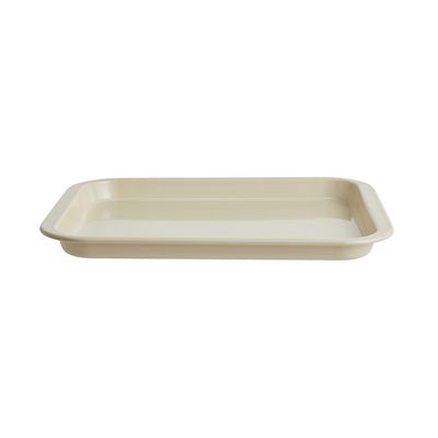 Mary Berry with Lakeland Cream Enamel 36cm Oven Tray – Medium image(4)