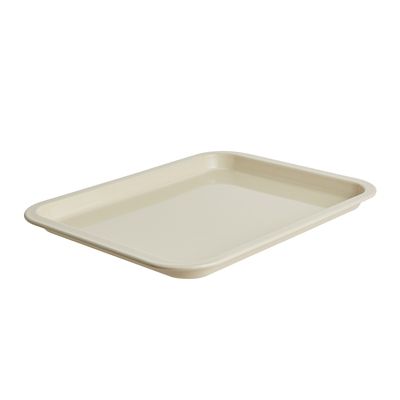 Mary Berry with Lakeland Cream Enamel 41cm Oven Tray – Large image(5)