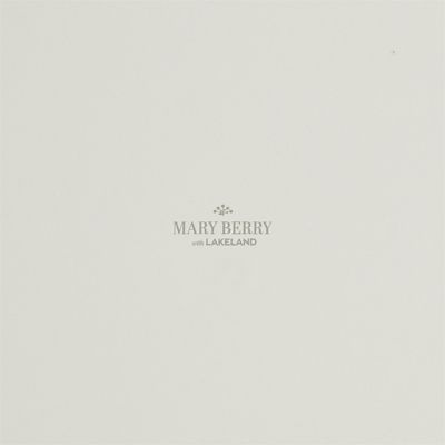 Mary Berry with Lakeland Cream and Green Enamel Oblong 26cm Pie Dish alt image 6