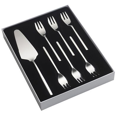 Stellar Rochester 7 Piece Stainless Steel Cake Serving Set image(5)