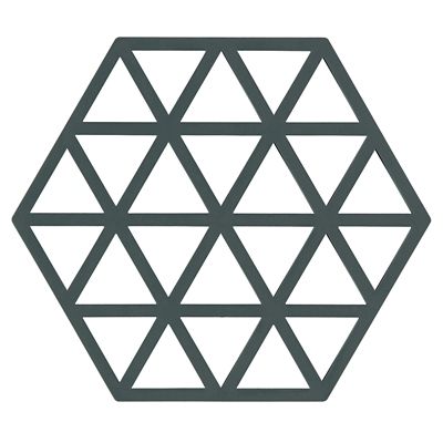 Zone Denmark Triangles Silicone Trivet – Cactus Green image(1)