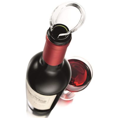 Vacu Vin Wine Server Crystal Black - Set of 2 image(5)