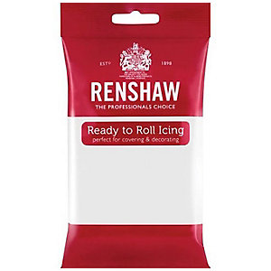 Renshaw Ready to Roll Coloured Icing - 250g White