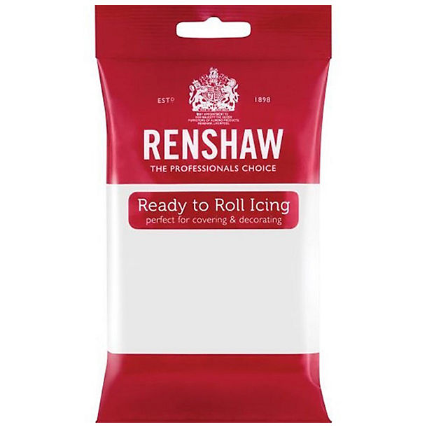 Renshaw Ready to Roll Coloured Icing - 250g White image(1)