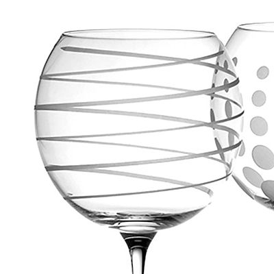 Mikasa Cheers Etched Balloon Glasses - Set of 4 alt image 3