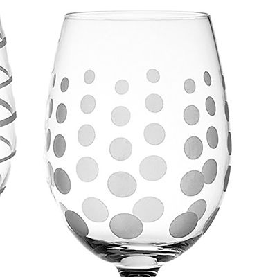 Mikasa Cheers Etched White Wine Glasses - Set of 4 image(6)