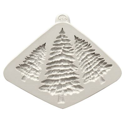 Katy Sue Designs Fir Trees Flexible Silicone Mould - (Image 4)