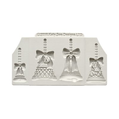 Katy Sue Designs Christmas Bells Silicone Mould image(4)