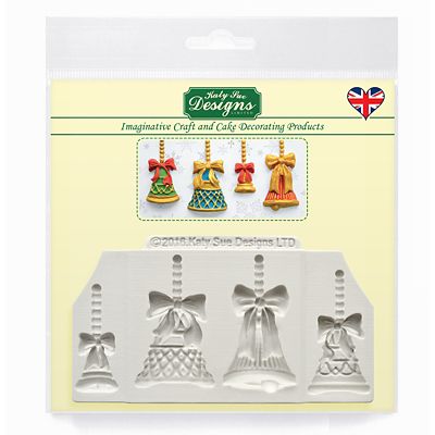 Katy Sue Designs Christmas Bells Silicone Mould image(5)