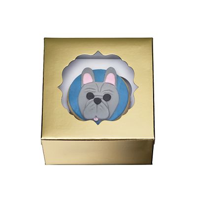 Lakeland Small Gold Presentation Box with Single-Hole Cupcake Insert image(1)