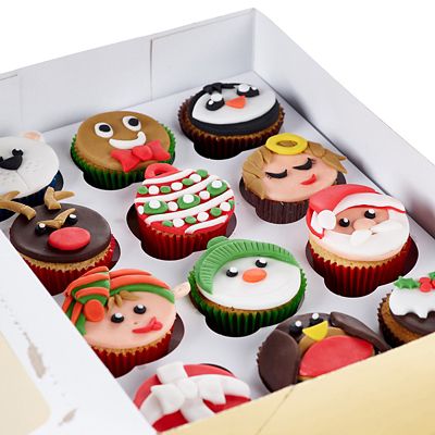 Lakeland Large Gold Presentation Box with 12-Hole Cupcake Insert - (Image 3)