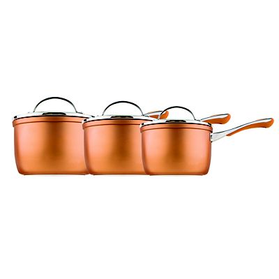 Prestige Prism 3-Piece Non-Stick Pan Set – Copper image(1)