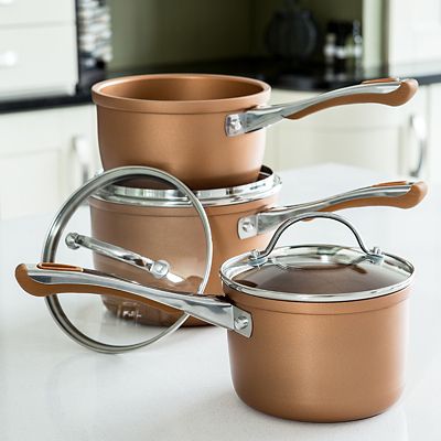 Prestige Prism 3-Piece Non-Stick Pan Set – Copper image(2)