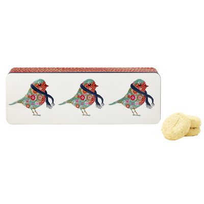 Grandma Wild’s Clotted Cream Christmas Shortbread Winter Robin Tin 150g