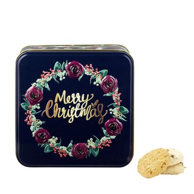 Winter Floral Biscuit Tin 160g image(1)