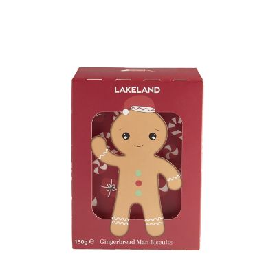 Lakeland Gingerbread Man Biscuits 150g image(1)