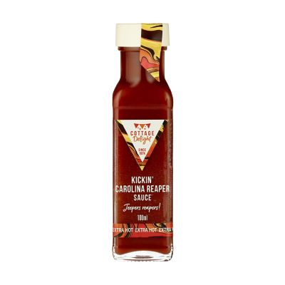 Cottage Delight Kickin’ Carolina Reaper Extra Hot Sauce 100ml image(1)