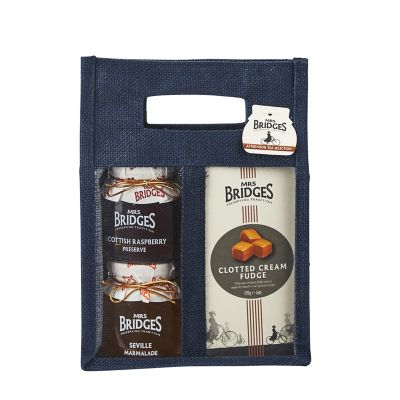 Mrs Bridges Preserves and Fudge Jute Bag Gift Set  image(1)
