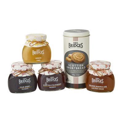 Mrs Bridges Sweet Treats Jute Gift Bag Hamper image(2)