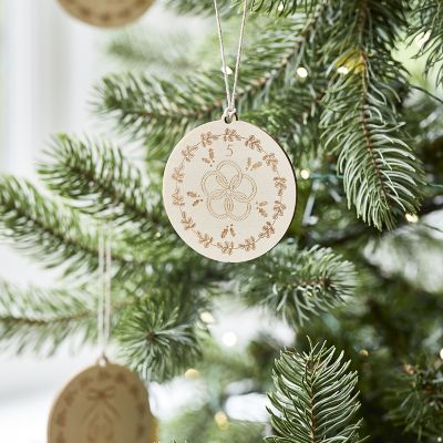 12 Days of Christmas 12 Wooden Decorations image(4)