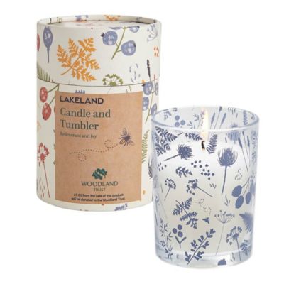 Woodland Trust Redcurrant and Ivy Candle Tumbler image(1)