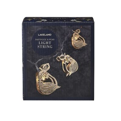 12 Days of Christmas Partridge and Pear Light String - 1.8m image(4)