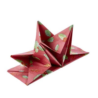 12 Lakeland Holly Pre-Folded Napkins image(3)