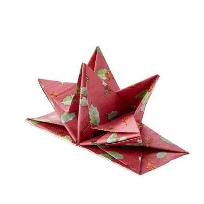 12 Lakeland Holly Pre-Folded Napkins image(4)