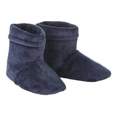 Mens microwave hot sale heated slippers