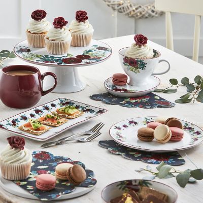 Winter Floral Cake Stand image(5)