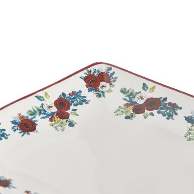 Winter Floral Sandwich Platter image(2)