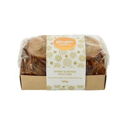 Ginger Bakers Whisky and Orange Fruit Cake 500g image(1)