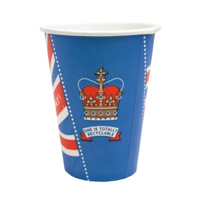 8 Talking Tables Right Royal Spectacle Union Jack Paper Cups image(2)