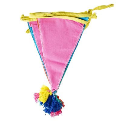 Talking Tables Rainbow Fabric Bunting image(2)