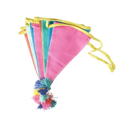 Talking Tables Rainbow Fabric Bunting image(3)