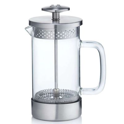 Barista and Co Silver 8-Cup Cafetière  image(1)