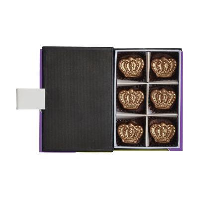 6 House of Dorchester Milk Chocolate Jubilee Salted Caramel Crowns image(1)