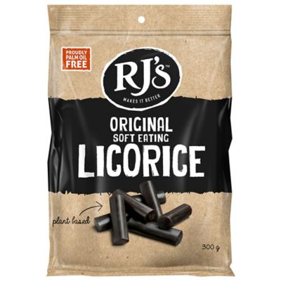RJ’s Soft Eating Natural Liquorice 300g