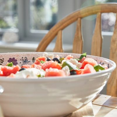 Lakeland Pressed Flowers Melamine Salad Bowl image(4)