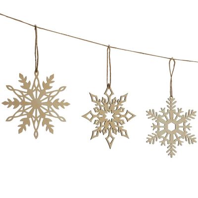 Wooden Snowflake Garland image(3)
